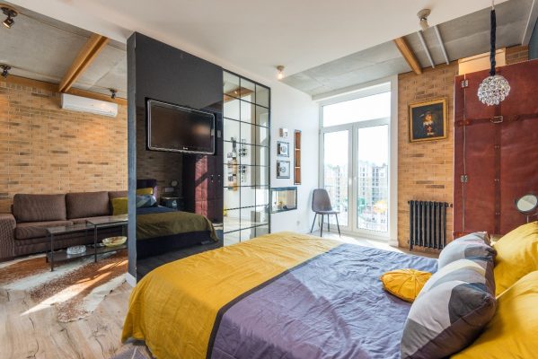 kamar tidur apartemen