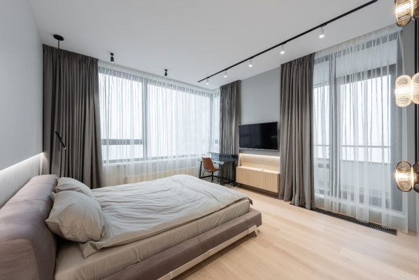kamar tidur apartemen