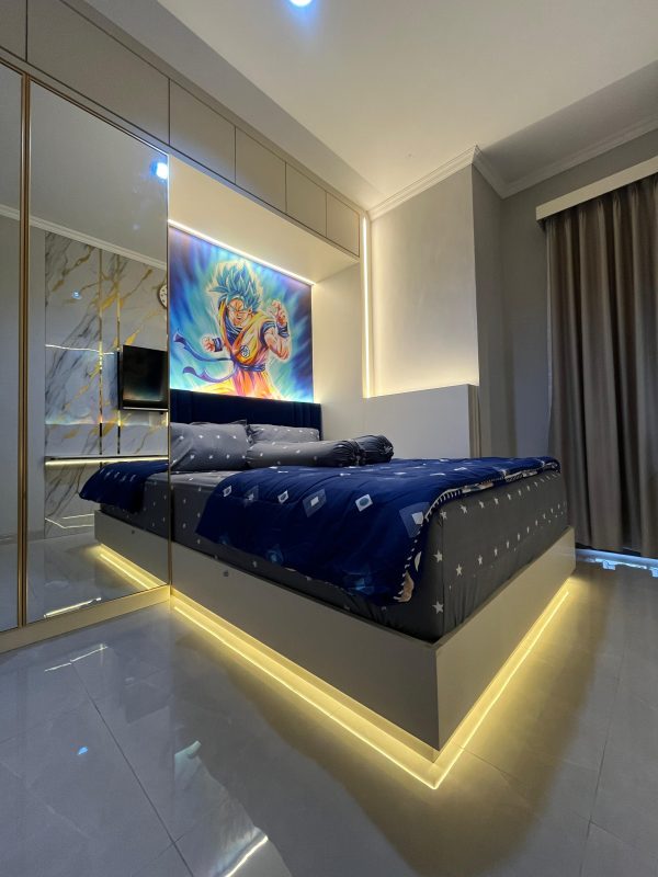 Desain interior custom modern di Vicente Klasika Grand Wisata
