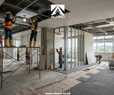 Renovasi Kantor di MM2100 Cikarang