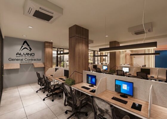 Desain Interior Kantor Karawang Profesional CV ALVINO